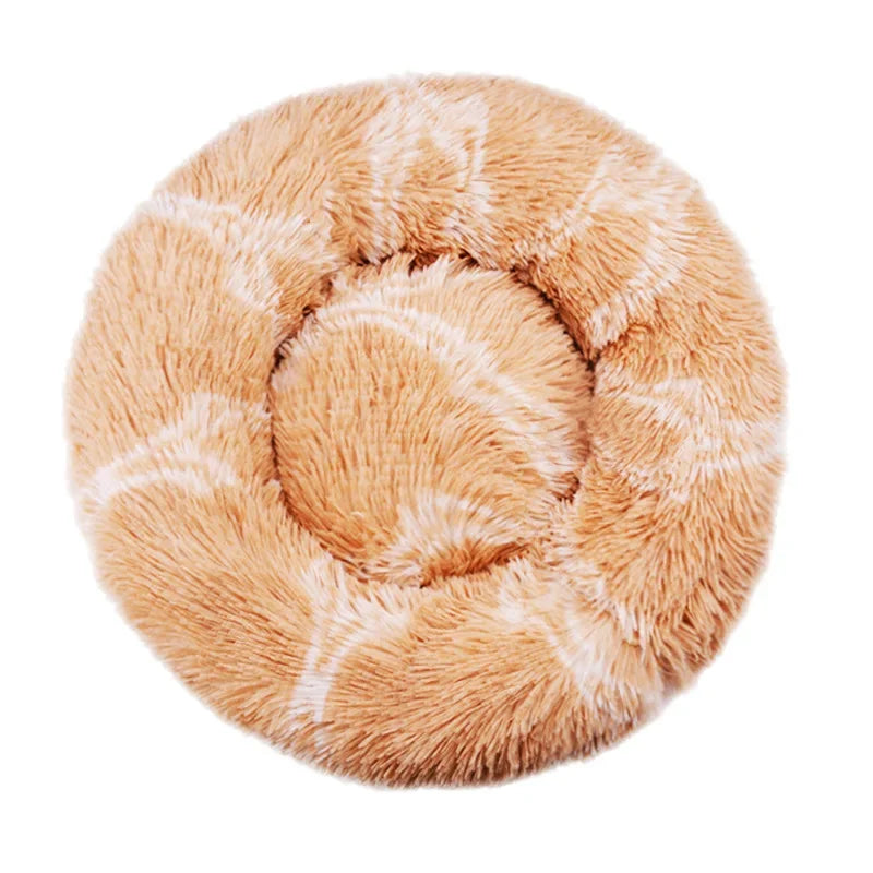 Super Soft Round Pet Bed for Large Dogs