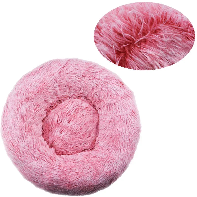 Super Soft Round Pet Bed for Large Dogs