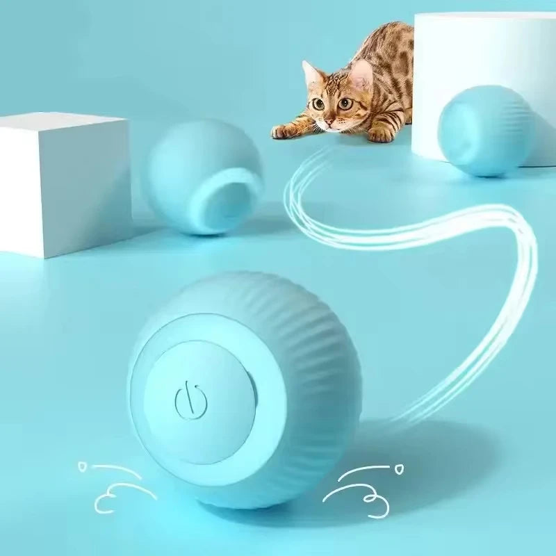 Electronic Rolling Ball Toy for Cats