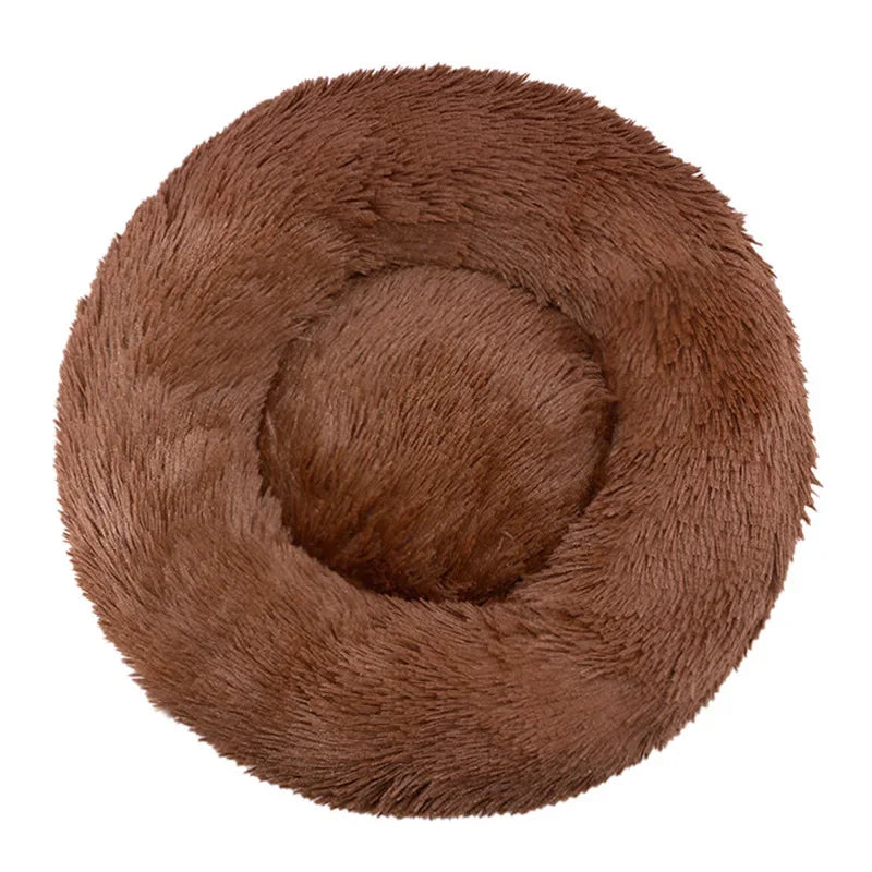 Super Soft Round Pet Bed for Large Dogs