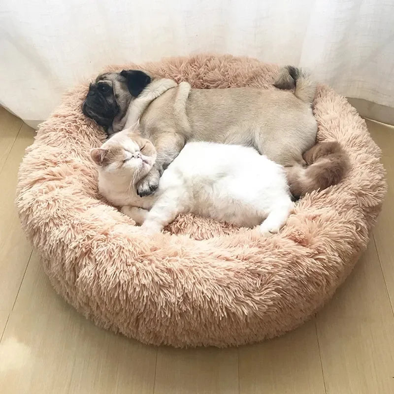 Super Soft Round Pet Bed for Large Dogs