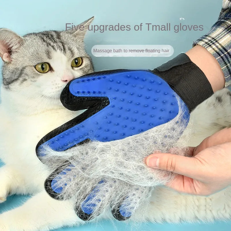 Pet Grooming Gloves - Hair Removal & Bath