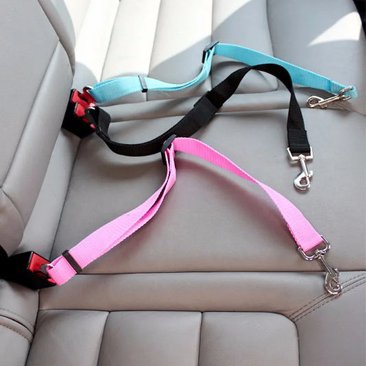 Adjustable Pet Car Seat Belt for Safe Travel