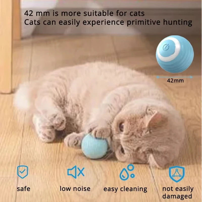 Electronic Rolling Ball Toy for Cats