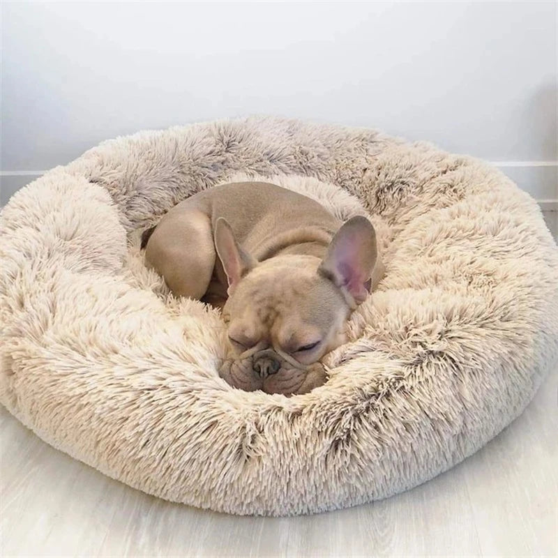 Super Soft Round Pet Bed for Large Dogs